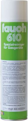 Sanit Fauch 610 Spezialreiniger für Gasgeräte 600 ml Spraydose