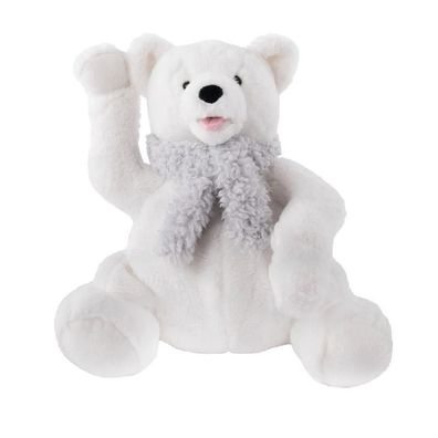 Schmusetier Eisbär Knut mit Wärmflasche 0,8 l