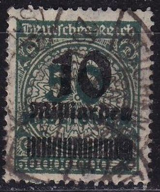 Germany REICH [1923] MiNr 0336 AW ( O/ used )