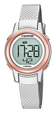 Calypso Armbanduhr Silber k5736/2