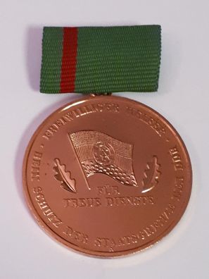 DDR Medaille Freiwilliger Helfer beim Schutz der Staatsgrenze der DDR