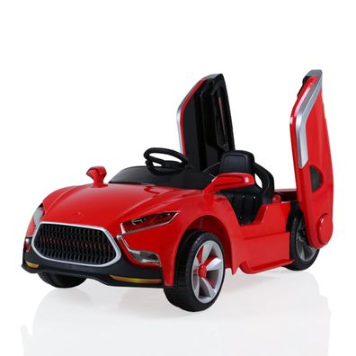 B-Ware Kinder Elektroauto Future, 2 x 35 W, 12V, MP3, FM, USB, SD, rot