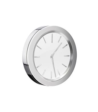 Smedbo Time Badezimmeruhr verchromt mit weißem Ziffernblatt Dm.: 60mm YX380