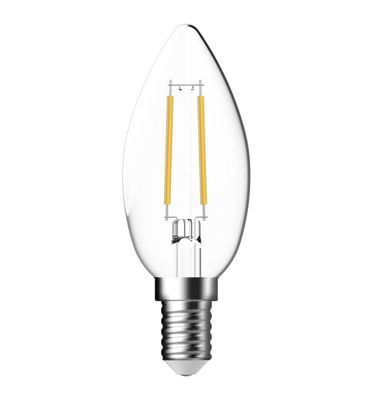 Nordlux Energetic LED Leuchtmittel E14 C35 Filament klar 470lm 2700K 4,8W 80Ra 360° d