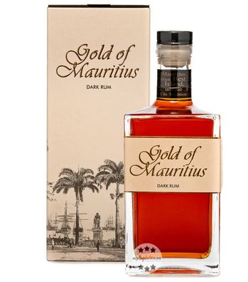 Gold of Mauritius Dark Rum (40 % vol, 0,7 Liter) (40 % vol, hide)