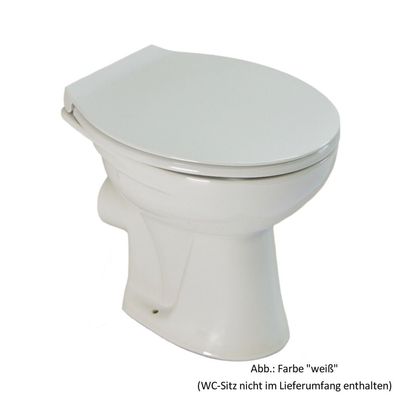 Geberit Stand-Tiefspül-WC Renova, Abgang waagerecht, weiß, 211000000