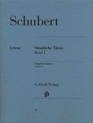S?mtliche T?nze 1. Klavier: Instrumentation: Piano solo (G. Henle Urtext-Au ...