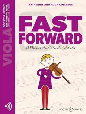 Fast Forward: 21 pieces for viola players. Viola. (Easy String Music), Kath ...