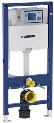 Geberit Duofix WC-Element mit Omega UP-Spülkasten 120mm, Betätigung vorne, Bauhöhe...