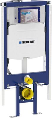 Geberit Duofix WC-Eckelement Sigma UP-Spülkasten 120mm, Betätigung von vorne, ...