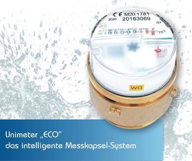 Wasserzähler MK - Koax 2" - kalt / Ista Eichung 2024 Wassergeräte
