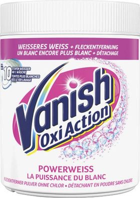 24,53EUR/1kg Vanish Oxi Action Pulver Powerweiss 550g