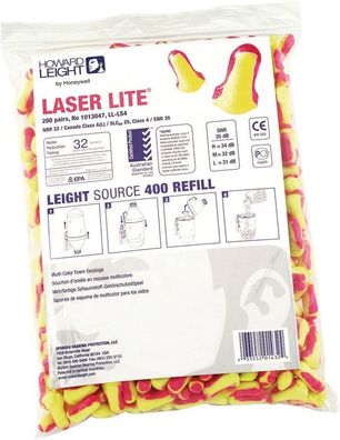 Honeywell
Gehörschutzstöpsel Laser Lite EN 352-2 SNR 35 dB N