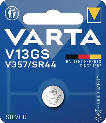 VARTA
Knopfzelle Electronics 1,55 V 155 mAh SR44 11,6x5,