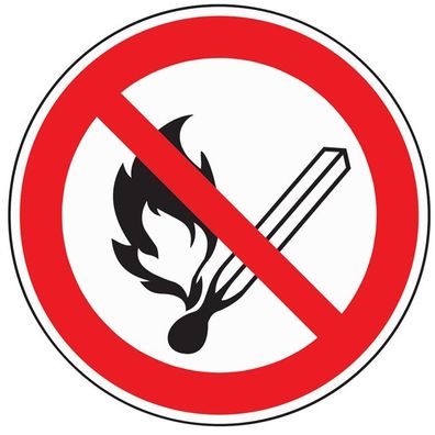 NO-NAME-PRODUKT
Verbotszeichen Feuer/ Licht verB Folie selbstkleben