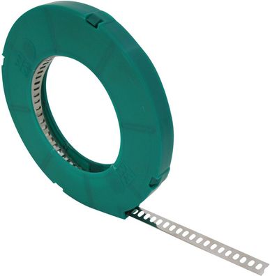 Walraven Lochband IKS-2000 V4A 1.4404 13x0,4mm Rolle 20m für Schilderhalter