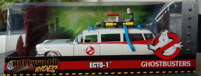 Jada Toys 3235000 1959 Cadillac Ambulance Ghostbusters Ecto-1 1:24 Neu 2018 neu