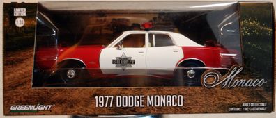 1977 Dodge Monaco Finchburg County Sheriff 1:24 Green Light 84106