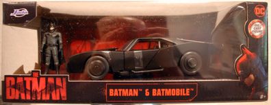 2022 Batmobile mit Batman 1:24 Jada 253215010