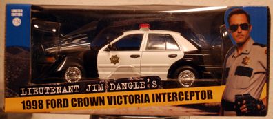 Greenlight 84162 1998 Ford Crown Vic. Reno 911 Nevada Police 1:24