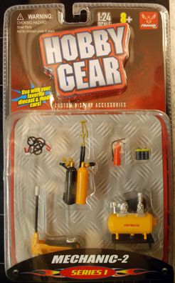 Hobby Gear 16059 Mechanic 2 Kompressor Floor Jack Gasflaschen Startkabel 1:24