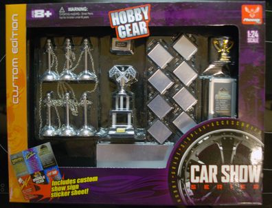 Hobby Gear 18410 Show Room Zubehör Car Show Zubehör Auto Ausstellung 1:24