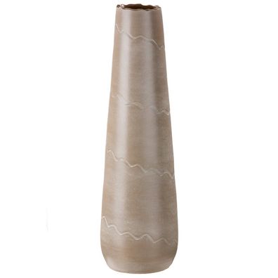 Keramik Vase "Wave", H 60cm, von Gilde