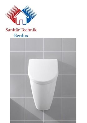 Villeroy & Boch Subway Deckel für Urinal Urinal Deckel weiss Absenkautomatik NEU