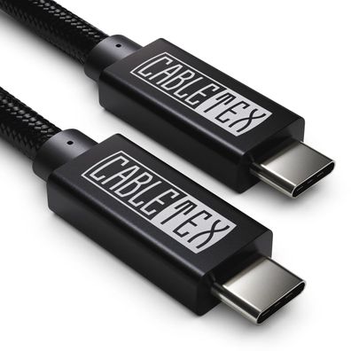 Cabletex 3m USB-C Ladekabel für Lenovo Notebooks und Docks mit 100 Watt