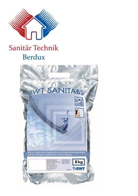 BWT Sanitabs Salz Hygienesalz Regeneriersalz 8 kg Art. 94241 NEU & OVP Original
