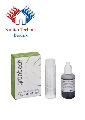 Grünbeck Wasserprüfeinrichtung geeignet für Gesamthärte Grad dh und f 170187 NEU