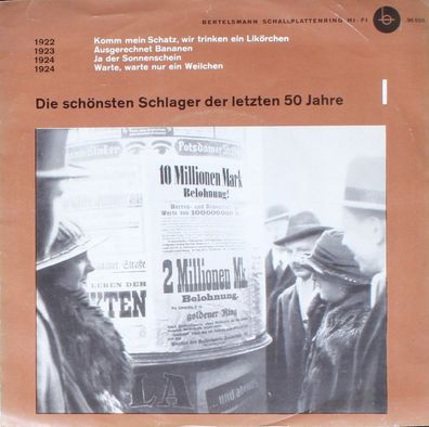 Bertelsmann Schallplattenring 36 505 - Die Schönsten Schlager Der Letzten 50 Ja