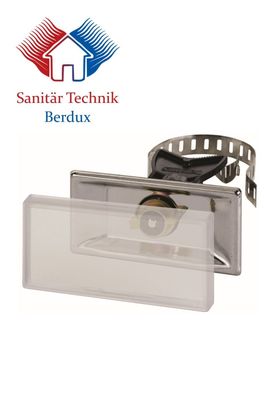 Simplex Schilderhalter mit Spannband Edelstahl F55002 100x50mm NEU & OVP Schild