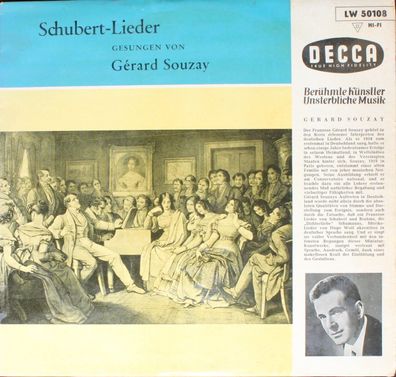 DECCA LW 50108 - Schubert-Lieder