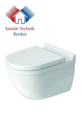 Duravit Starck 3 Wand-WC rimless 365 x 540 mm - Weiß Hochglanz - 2527090000 NEU