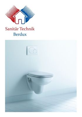 Duravit WC-Sitz Toilettensitz D-Code Deckel weiß Edelstahlscharniere 0067310000