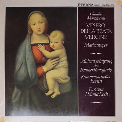 Eterna 8 26 086-087 - Claudio Monteverdi, Solistenvereinigung des Berliner Rundf