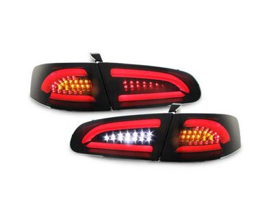 Seat Ibiza 6L Voll LED Rückleuchten, Lightbar, Schwarz, CarDNA 2002-2008