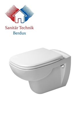 Duravit D-Code Wand-WC Tiefspüler 54 cm ohne WC-Sitz Softclosing Duravit NEU