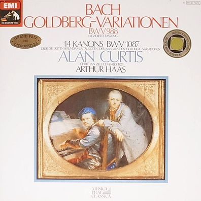 EMI 1C 151-30 710/11 - Goldberg-Variationen BWV 988 - 14 Kanons BWV 1087