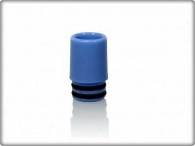 Kunststoff Spiral Mundstück 510, versch. Farben, Drip Tip - Farbe: Blau