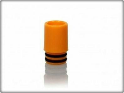 Kunststoff Spiral Mundstück 510, versch. Farben, Drip Tip - Farbe: Orange
