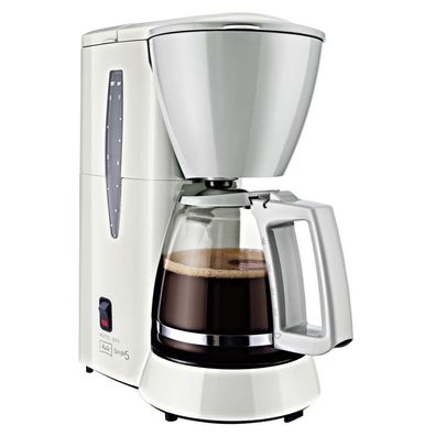 Melitta Kaffeeautomat Single5 M 720-1/1 5Tassen 600Watt weiß/ grau