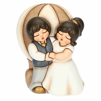 THUN 'Brautpaar im Heißluftballon aus Keramik, groß'