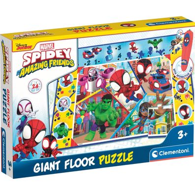 Quiz-Puzzle Marvel Spidey - Clementoni 16735 - (Spielwaren / Puzzle)