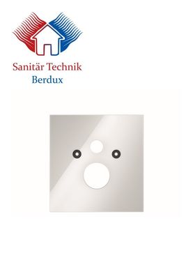 TECElux untere WC-Glas-Betätigungsplatte für Standard-WC, weiß 9650100 NEU & OVP