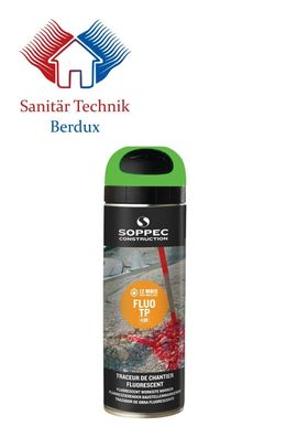 Baustellenmarkier-Spray Fluo TP 500 ml Dose Div. Farben NEU & OVP
