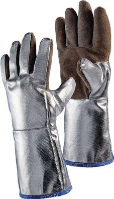 JUTEC Hitzeschutz U
Hitzesch. handsch.5-Finger Universal natur/ silber S