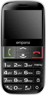 Emporia Euphoria Seniorenhandy Tastenhandy Mobiltelefon Notruftaste 2,3 Zoll schwa...