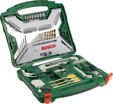 Bosch 103tlg. X-Line Titanium Bohrer und Schrauber Set Holz, Stein und Metall